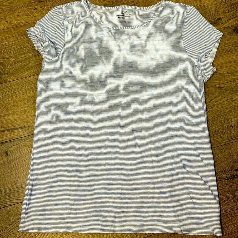 Vineyard Vines Striped T-Shirt Size S
